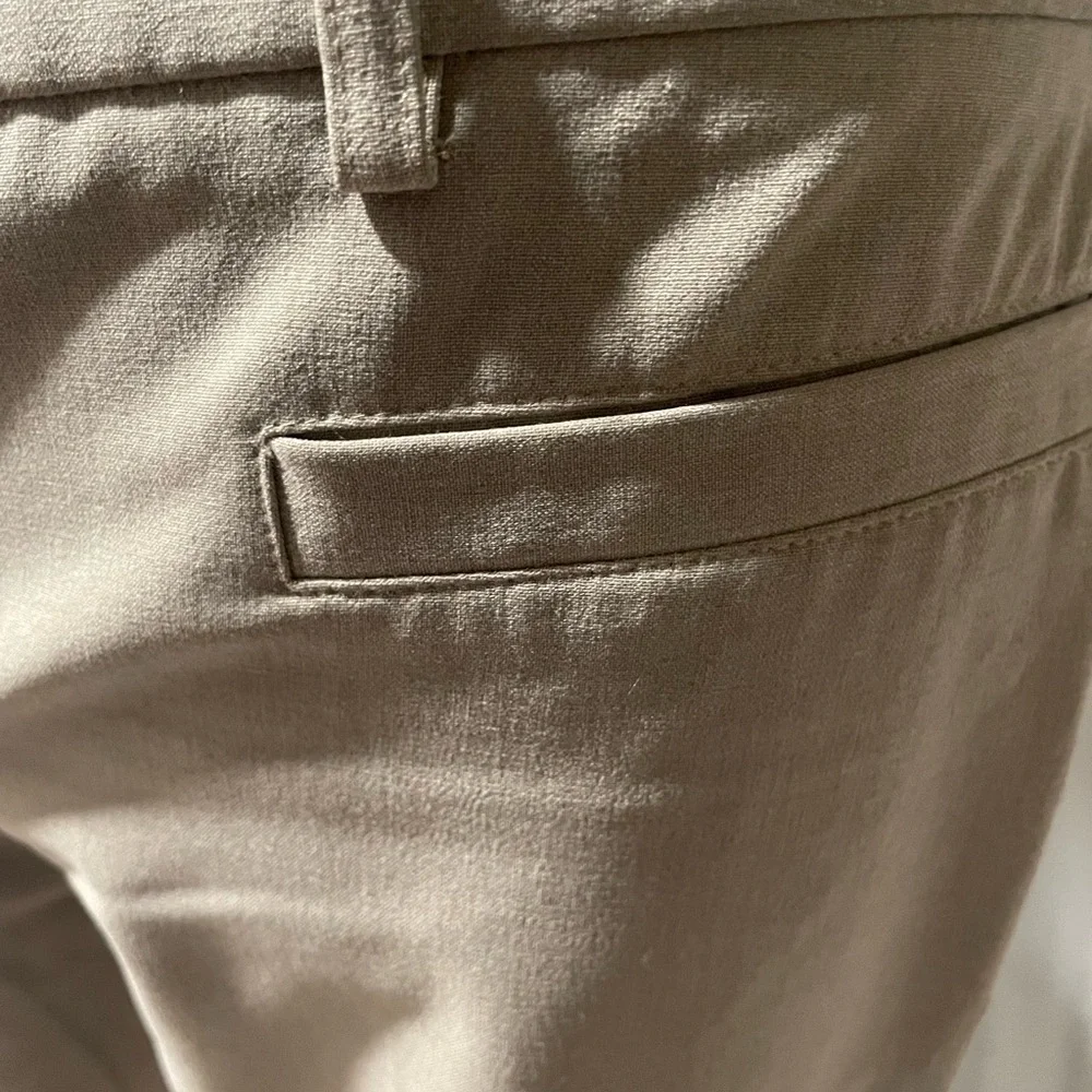 Studio 1940 Tan Women's Trousers - Picture 3 of 9